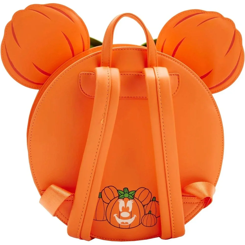 Loungefly Minnie Mouse Glow in the Dark Jack O Lantern‎ Mini Backpack
